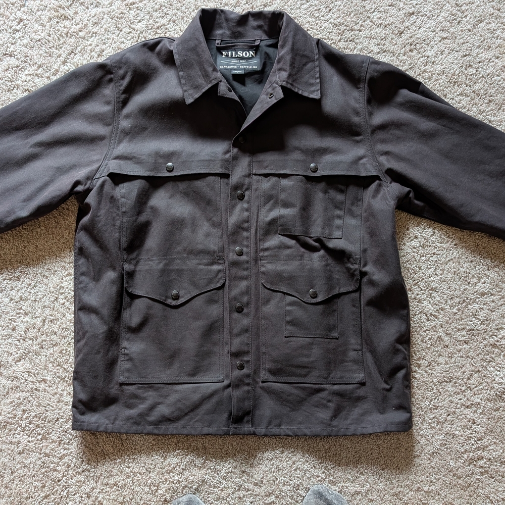 Filson Dark Brown Men's Jacket